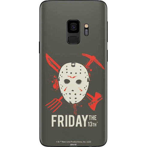 Warner Bros Friday the 13th Jason Voorhees Mask Galaxy S9 Skin